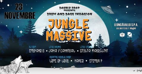 Drum and bass invasion jungle massive