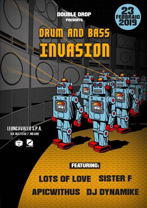 Drum and bass invasion