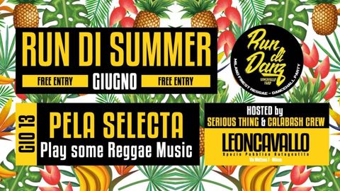 Run di summer play some reggae music