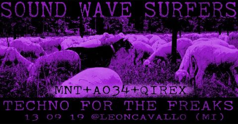 Sound wave surfers