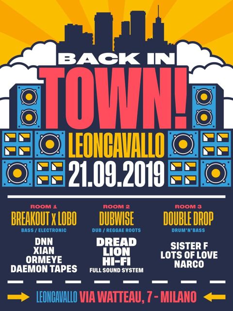 Back in town