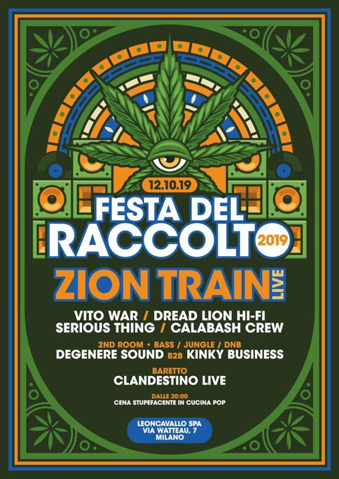 Festa del raccolto zion train