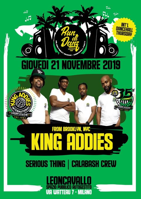 Run di danz king addies