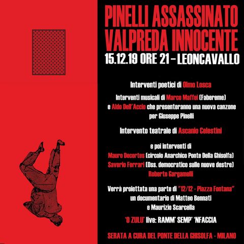 Pinelli assassinato valpreda innocente