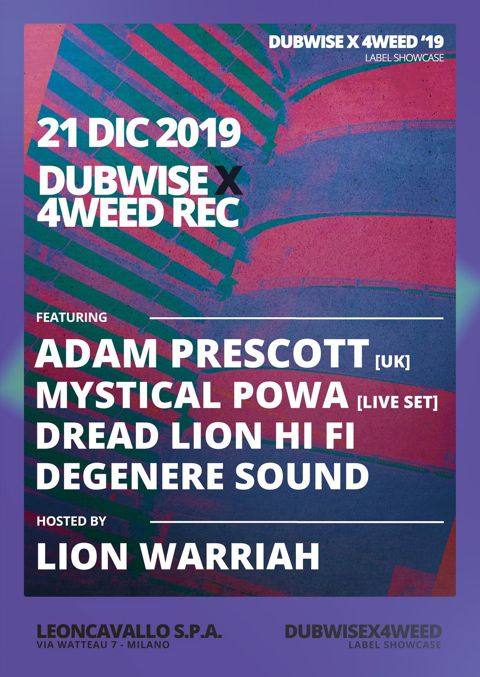 Dubwise x 4weed adam prescott