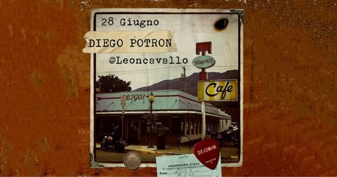 Diego potron una domenica in cortile