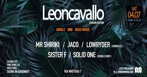 Leoncavallo garden w double drop brokn clt