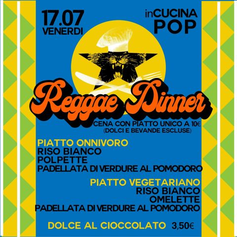 Reggae dinner