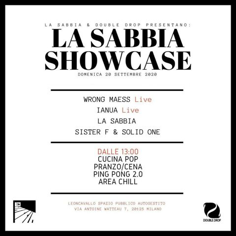 La sabbia showcase