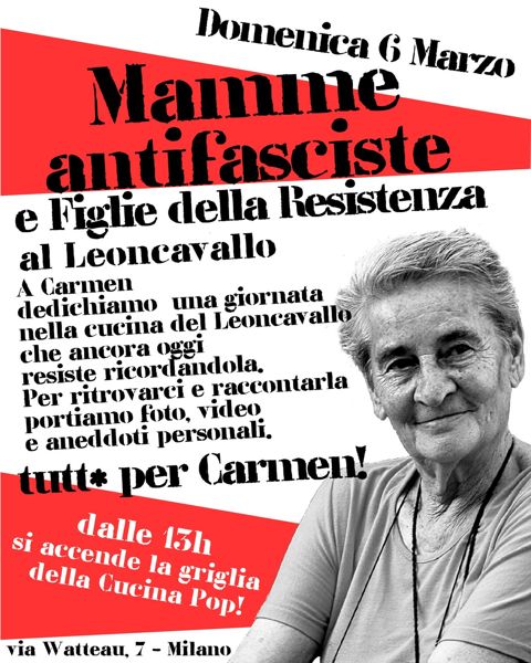 Mamme antifasciste per carmen