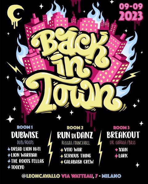 Back in town