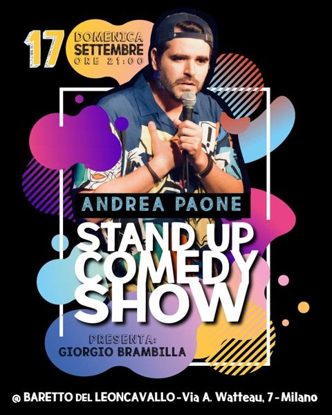Andrea paone stand up comedy