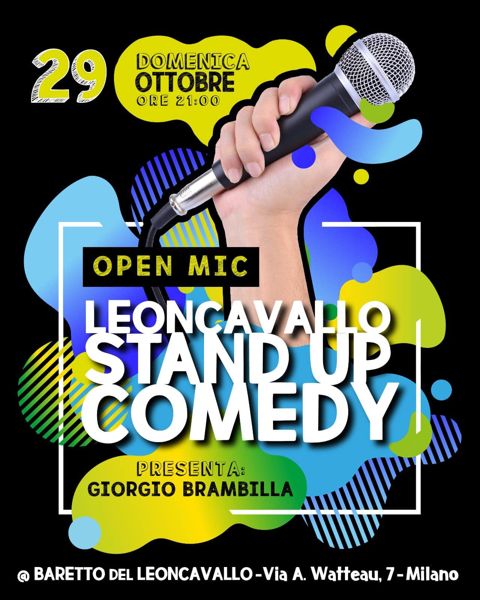 Stand up comedy open mic
