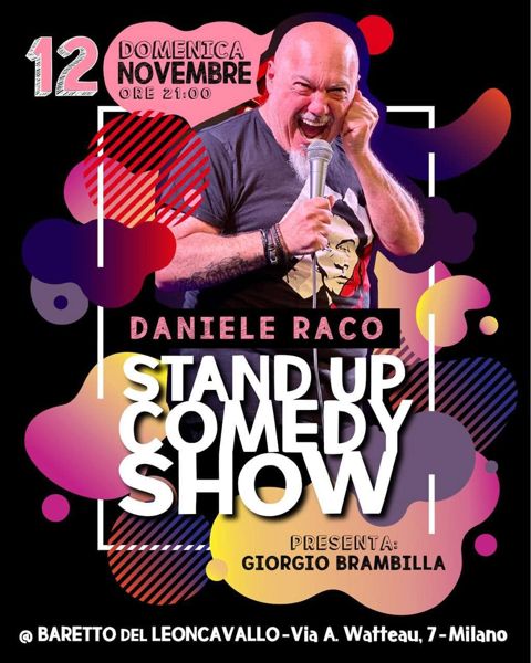 Daniele raco stand up comedy