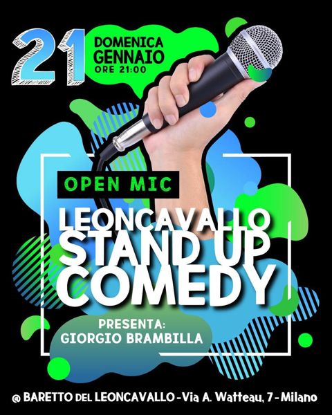Stand up comedy open mic