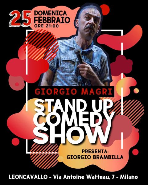 Giorgio magri stand up comedy