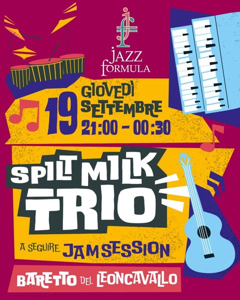 Spilt milk trio