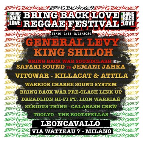 Bring back love reggae festival