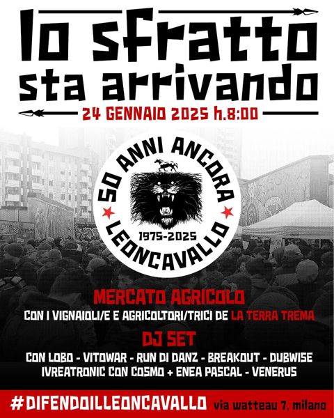 Lo sfratto sta arrivando