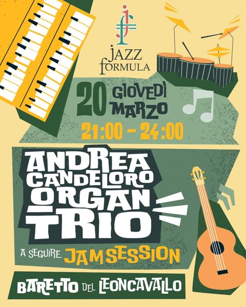 Andrea candeloro organ trio